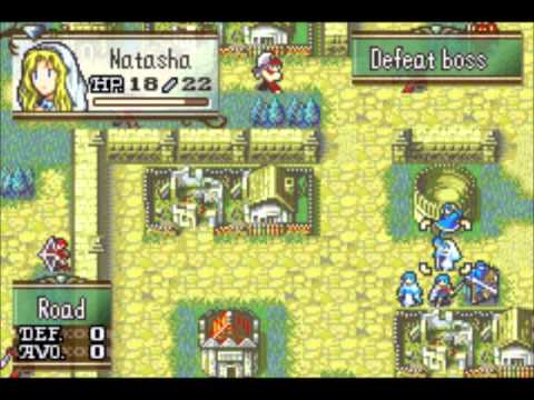 Fire Emblem Sacred Stones - Lute destroying the Arena+Chapter 5 boss
