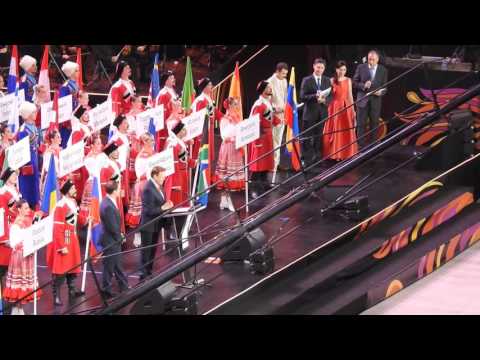 Closing ceremony part 4 - The World Choir Games in Sochi 2016