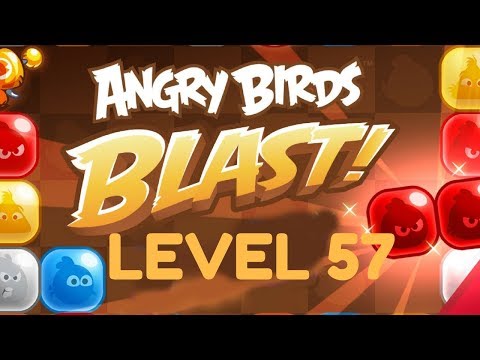 ANGRY BIRDS BLAST LEVEL 57