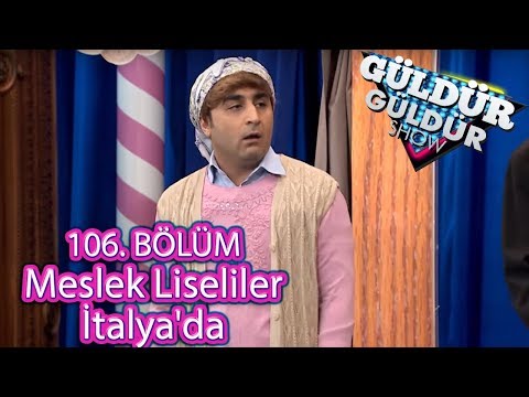 Güldür Güldür Show 106. Bölüm, Meslek Liseliler İtalya'da
