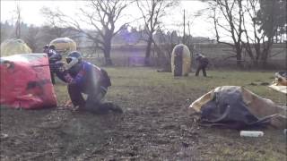 preview picture of video 'entrainement paintball  Meroux'