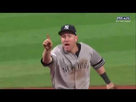 Yankees On Field Celebration after Winning the ALDS Breakdown