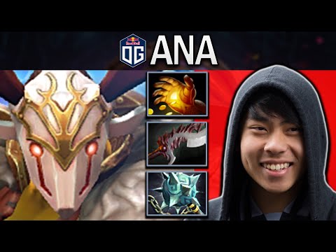 OG.ANA SMURF JUGGERNAUT WITH 22 KILLS & MIDAS - DOTA 2 PRO GAMEPLAY