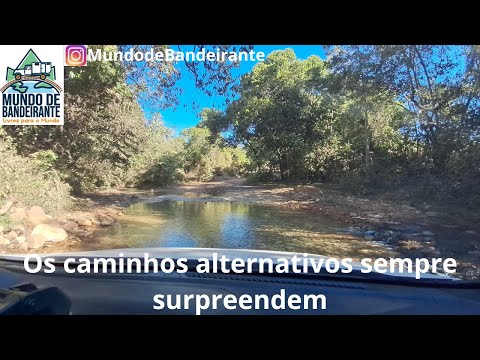 Os caminhos alternativos  que surpreendem indo para a cidade de Goiás . Ep.143