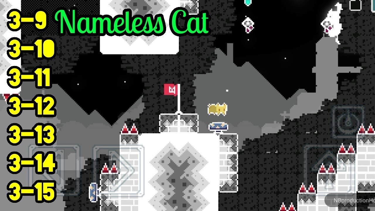 Nameless Cat level 3-9 3-10 3-11 3-12 3-13 3-14 3-15