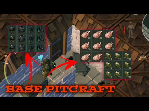 INVASÃO BASE PITCRAFT!! MUITO KIT MÉDICO! - LAST DAY ON EARTH