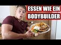 1 Tag lang essen wie ein Bodybuilder in der Diät - Das EXPERIMENT !!!