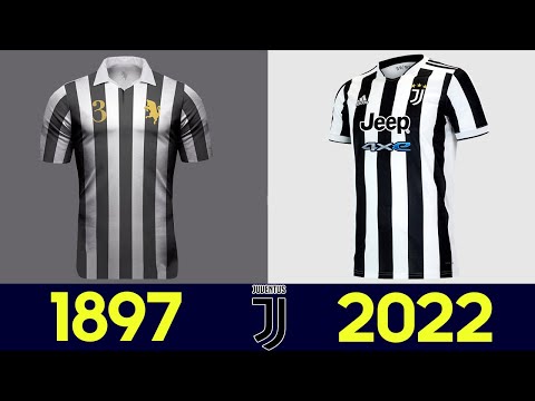 The Evolution of Juventus Football Kit | All Juventus Football Jerseys in History