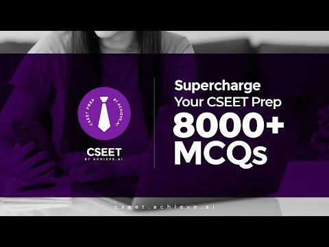 CSEET Exam Prep By Achieve