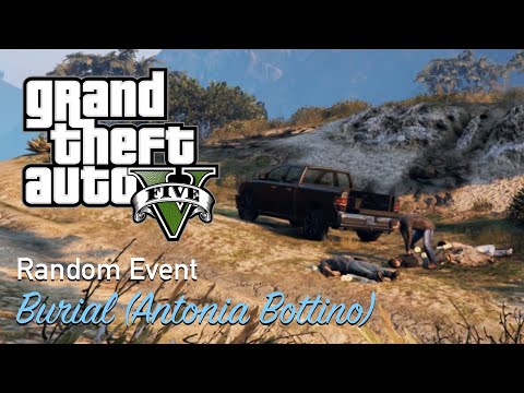 GTA 5 | Random Event | Burial (Antonia Bottino) | Walkthrough [No Commentary]