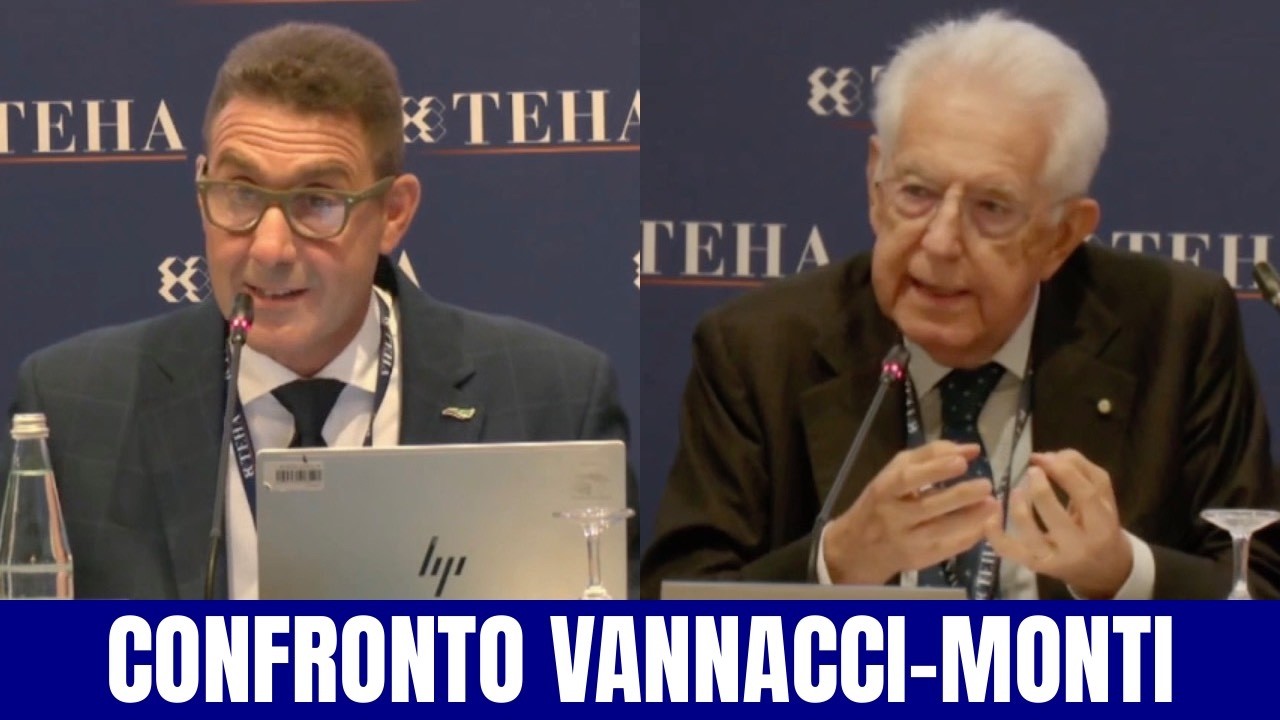 CONFRONTO TRA VANNACCI E MARIO MONTI AL FORUM AMBROSETTI
