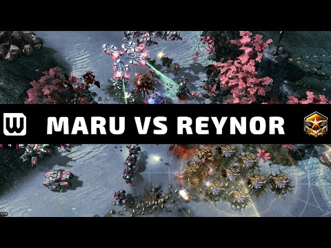Starcraft 2: LURKERS OP vs TERRAN? (Maru vs Reynor)