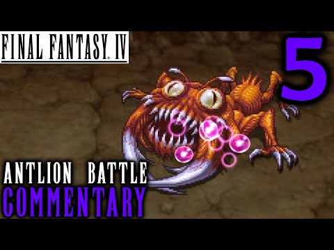 Final Fantasy IV Walkthrough Part 5 - Antlion Boss Battle