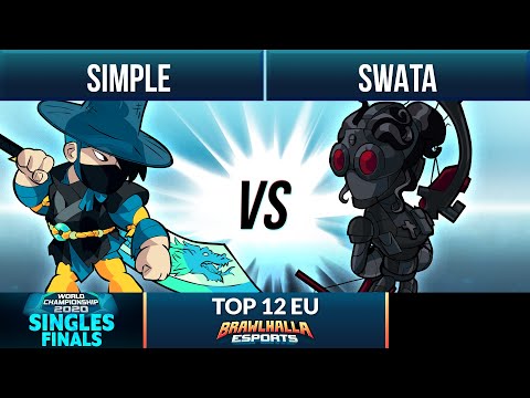 Simple vs Swata - Top 12 - Brawlhalla World Championship 2020 - 1v1 EU