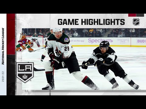 Coyotes @ Kings 11/21/21 | NHL Highlights