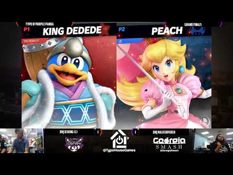 Panda Smash Monday 4/8/19 - D3king(Dedede) VS  MasterPerch(L)(Peach/Pokemon Trainer) - Grand Finals
