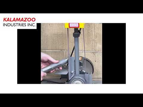 Kalamazoo 1SM Belt Sander in Action