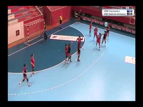 23 04 2014 ZRK Vojvodina - ZRK Radnicki Svilajnac 1 pol