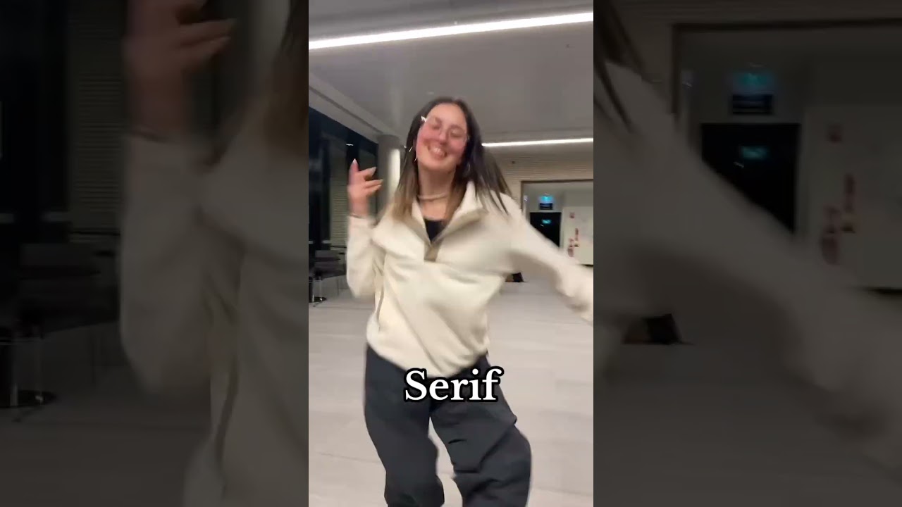 what we think these fonts will look like as dances 🫢