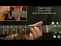 How To Play Ralph McTell Tequila Sunset intro only