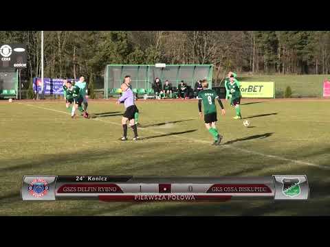 GSZS Delfin Rybno vs GKS Ossa Biskupiec 3:0 (1:0) 26 Kwietnia 2022