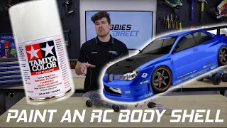How To Paint an RC Body Shell