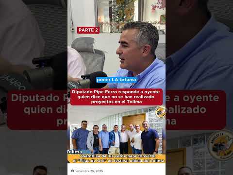 La Asamblea del Tolima dio luz verde.