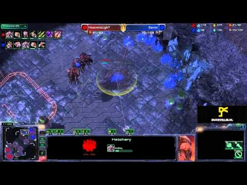 Savior vs HeavensLighT [ZvZ] #SC2