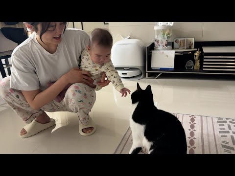 아기가 반려동물과 자라면 이렇게 됩니다