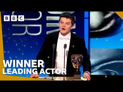 Robert Aramayo wins Leading Actor | BAFTA Film Awards 2026 - BBC