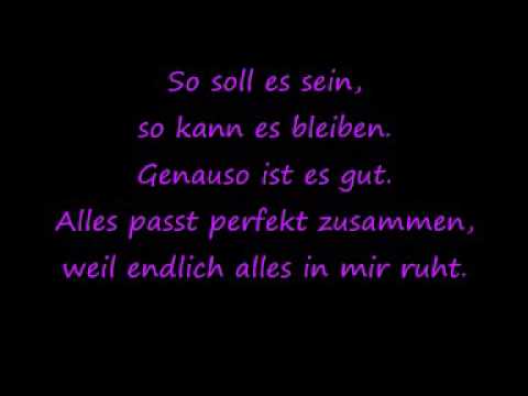 Ich+Ich- So soll es bleiben (lyrics)
