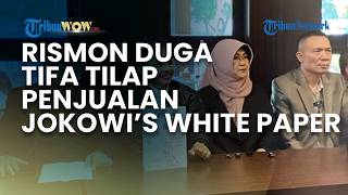 Rismon Tuding Dokter Tifa Gelapkan Dana Penjualan Buku Jokowi's White Paper Rp3,5 M