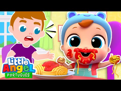 Joãozinho Já Sabe Comer Sozinho! 🥦 | 🍴 Canal do Joãozinho - Little Angel Português