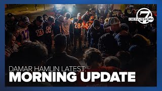 Damar Hamlin hospitalized: Tuesday morning update