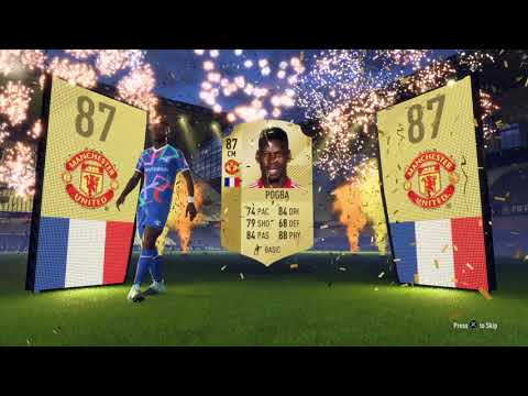 Packed Pogba as my first Fifa 18 Walkout