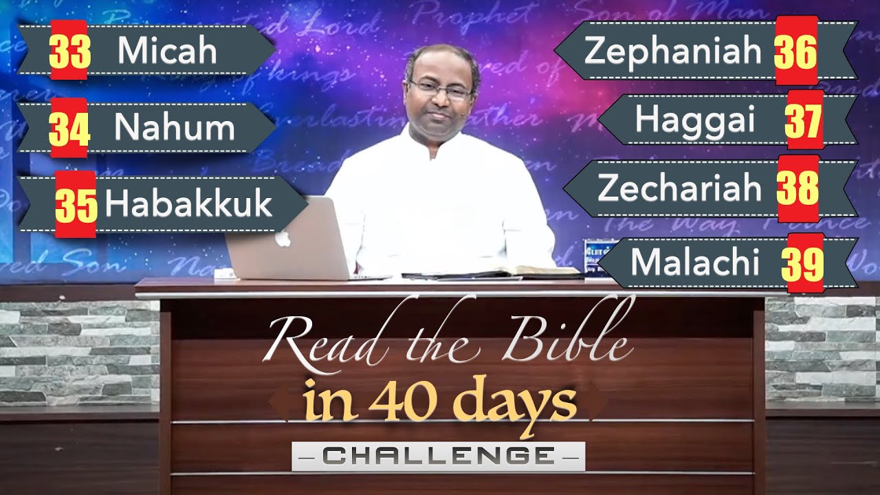 DAY 27 - MICAH - MALACHI