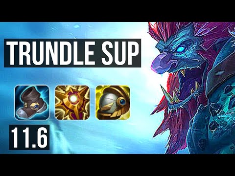 TRUNDLE & Samira vs BARD & Ezreal (SUPPORT) | 0/1/19 | NA Diamond | v11.6