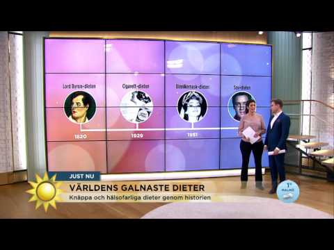 Världens galnaste dieter! - Nyhetsmorgon (TV4)