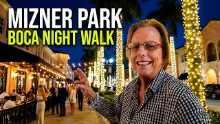 Inside Mizner Park: Boca Most Elegant Night Walk!