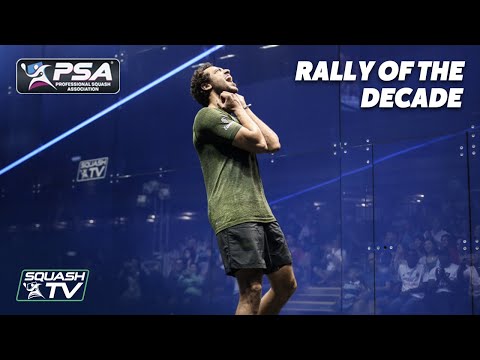 TOP 10 MEN'S SQUASH RALLIES OF THE DECADE