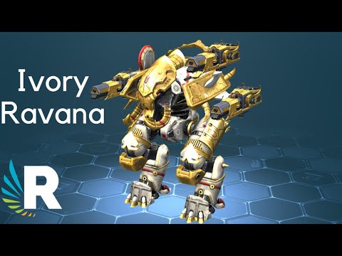 War Robots: NEW IVORY RAVANA With IVORY ATOMIZER And IVORY SCOURGE