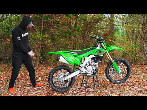 2020 Kawasaki KX250F First Start
