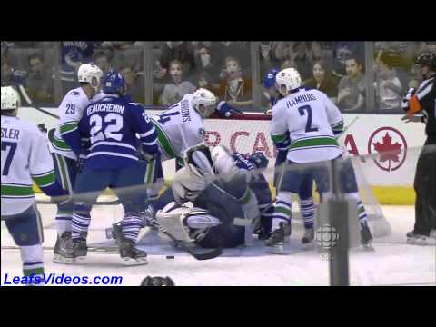 Canucks vs Maple Leafs - Highlights - 101113