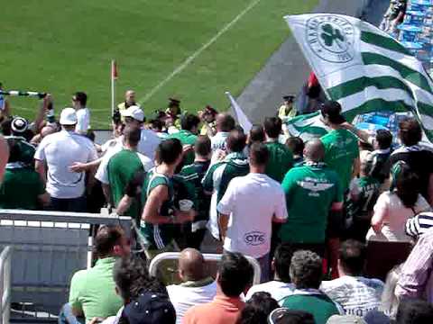 Panathanaikos vs Benfica BMO Field May 23 crazy PAO fans