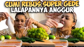 Download lagu MAKAN CUMI GEDE BANGET PAKE ANGGUR KARENA DUT KEABISAN LALAPAN GUYS 😆 WITH SAMBEL BUMBU THAILAND❗ mp3
