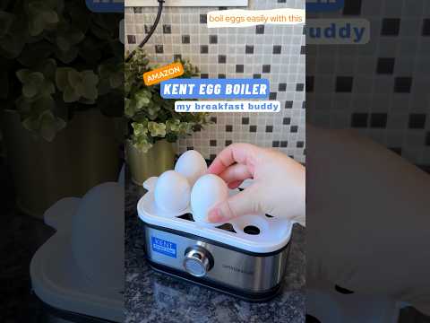 Kent electric egg boiler demo - boil eggs easily #amazonfinds #homefinds #kitchenfinds #review