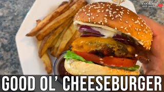 Classic American Cheeseburger | How to Make the Juiciest Hamburger Patty | Best Burgers at  Home