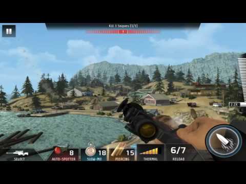 Kill Shot Bravo Region 13 Primary Mission 42 - Kill 3 Snipers