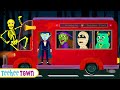 Creepy Spooky Wheels On The Bus New Skeletons Songs By Teehee Town