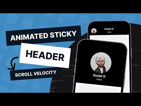Let's Create an Eye-Catching Animated Sticky Header in SwiftUI